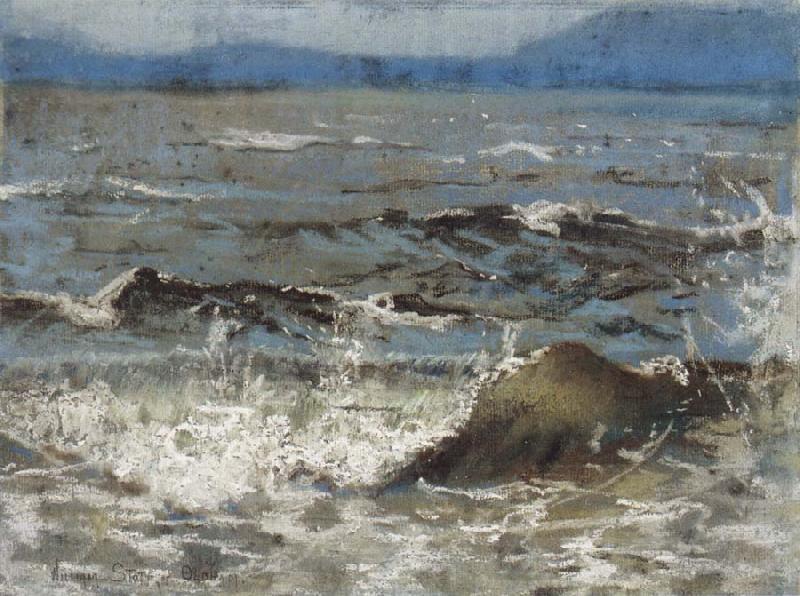William Stott of Oldham Breaking Wave oil painting picture